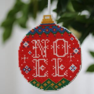 'noel' christmas ornament pdf