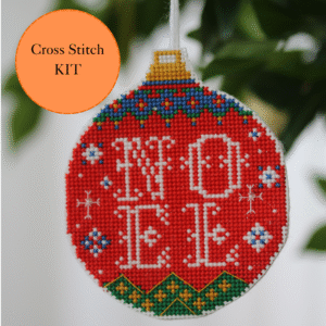 'noel' christmas ornament kit